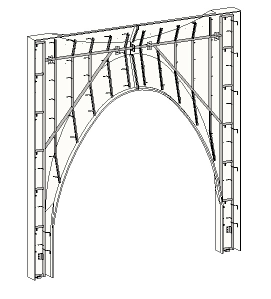 یک قطعه پیش ساخته مدل شده با رویت